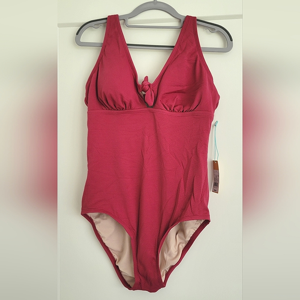 Pink One-Piece Swimsuit